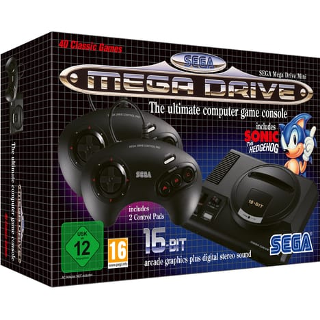 La sega Mega Drive Mini à 64,99 € via l'offre fidélité Auchan