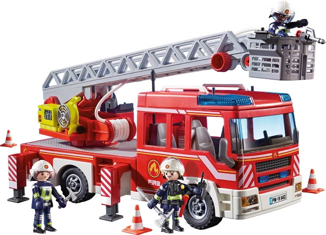 Camion de pompiers Playmobil à 35,90 € avec 10 € sur la carte Super U 
