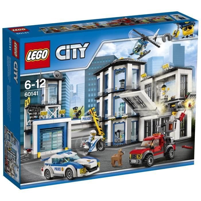 La boîte LEGO City 60141 Le Commissariat de Police à 49,99€ sur Cdiscount