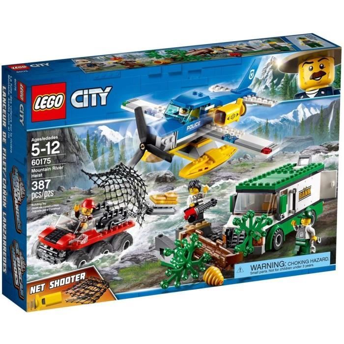 La boîte LEGO City - Le Braquage par la rivière