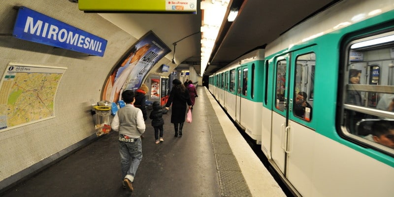 Le carnet de 10 tickets de métro est à 16,90 € au 1er novembre 2019