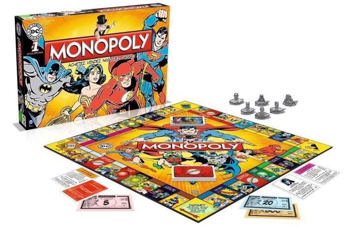 Jeu de société Monopoly DC Comics à 9,99 € sur Cdiscount