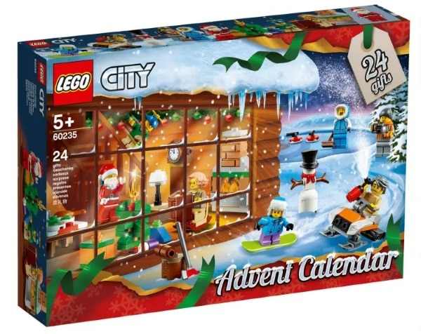 Calendrier de l’Avent Lego City à 11,92 € via remise fidélité chez Auchan