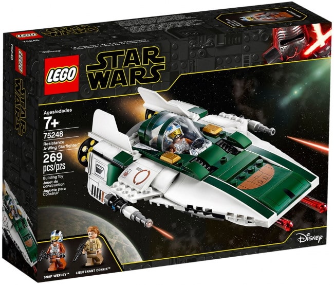 A Wing Star Fighter Lego Star Wars à 9,95 € avec la carte Intermarché