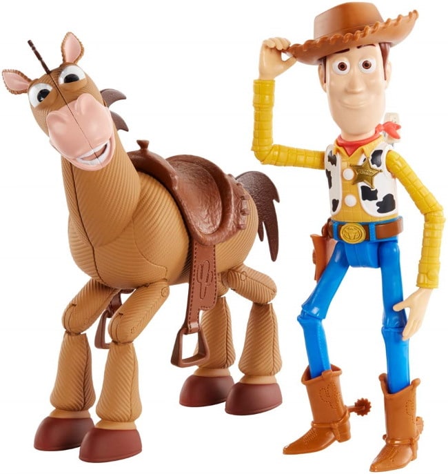 Figurines 30 cm Woody et Pile-Poil Toy Story 4 à 19,99 € sur Amazon