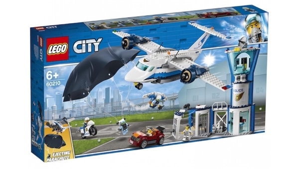 Base aérienne de la police Lego City à 29,95 € via remise fidélité chez Carrefour