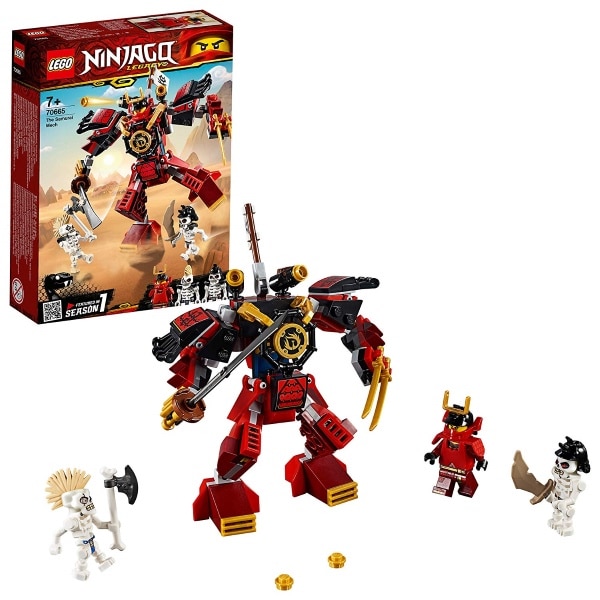 Lego Ninjago Le robot samouraï 154 pièces à 7,62 € sur Amazon