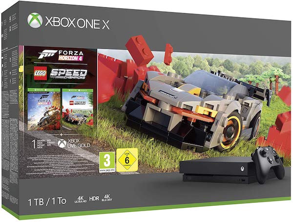 Pack Xbox One X 1 To Forza Horizon 4 + Lego Speed Champions à 269,99 € sur Amazon