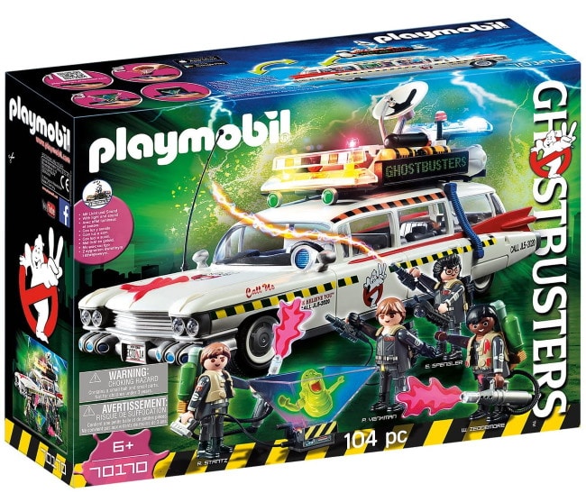 Boîte Ghostbusters Playmobil 70170 à 27,65 € avec la carte Auchan