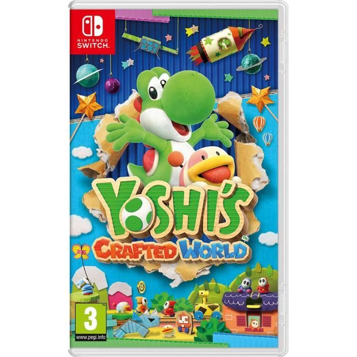 Le jeu Switch Yoshi’s : Crafted World à 32,19 € sur Cdiscount