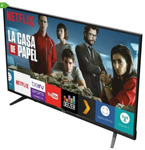 Smart TV 58 pouces Hisense 4K à 349 € sur Électro Dépôt