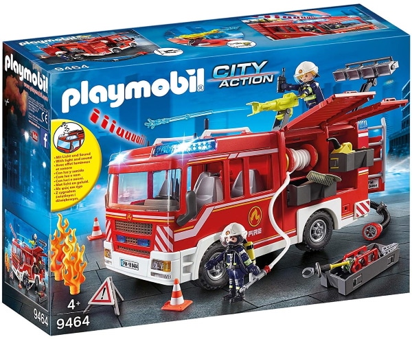 Fourgon d’intervention des pompiers Playmobil à 30,40 € sur Amazon