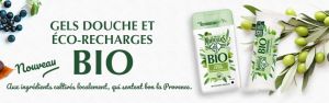 2 000 lots de gel douche et éco-recharge BIO Le Petit Marseillais en test gratuit