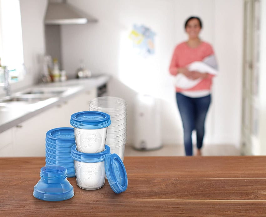 Système de conservation Philips Avent pour lait maternel à 7,59 € sur Amazon