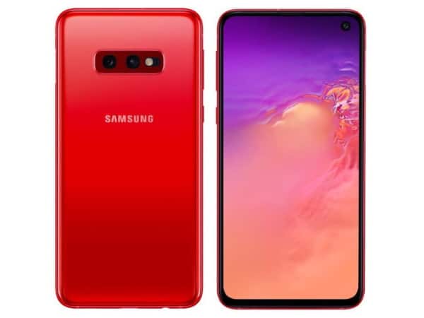 Samsung Galaxy s10e rouge à 399 € sur Cdiscount
