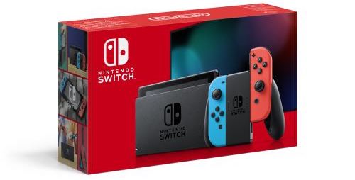 Console Nintendo Switch avec paire de Joy-Con à 269,99 € sur la Fnac