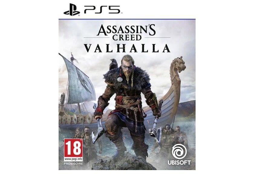 Assassin’s Creed Valhalla sur PS5 à 54,99 € sur Cdiscount