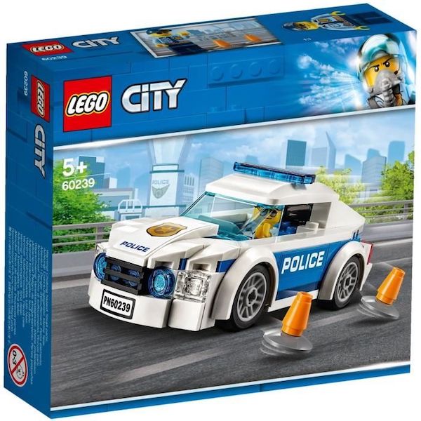 LEGO City La Voiture de patrouille à 7,27 € sur Cdiscount