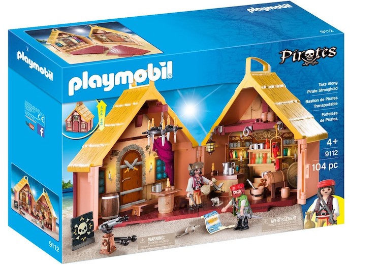 Taverne de pirates transportable Playmobil à 19,95 € chez Carrefour via remise fidélité