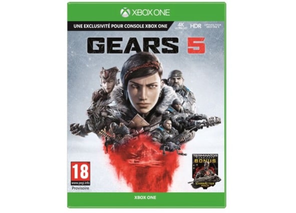 Gears 5 sur Xbox One à 9,99 € sur la Fnac