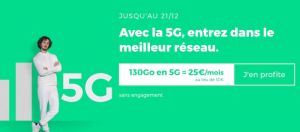 Forfait 5G pas cher avec Red by SFR