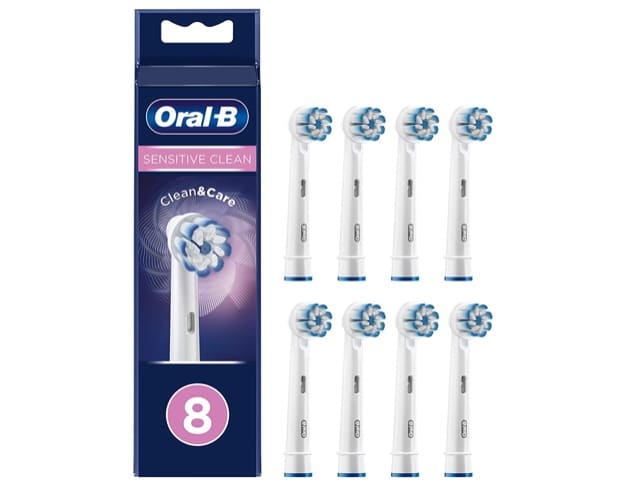 8 brossettes de rechange pour brosses à dents électriques Oral-B à 19,99 € sur Amazon