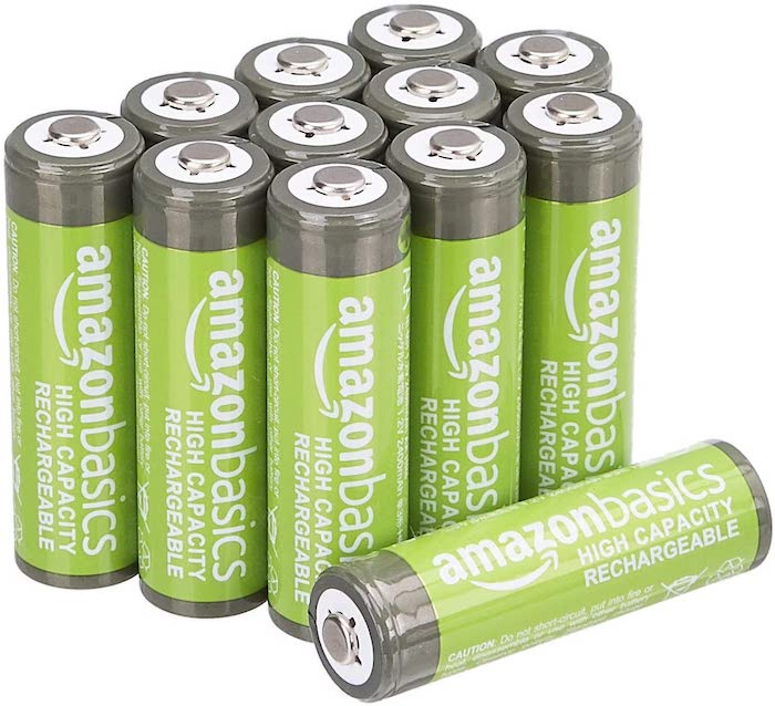 Lot de 12 piles AA rechargeables pas cher à 17,84 € sur Amazon