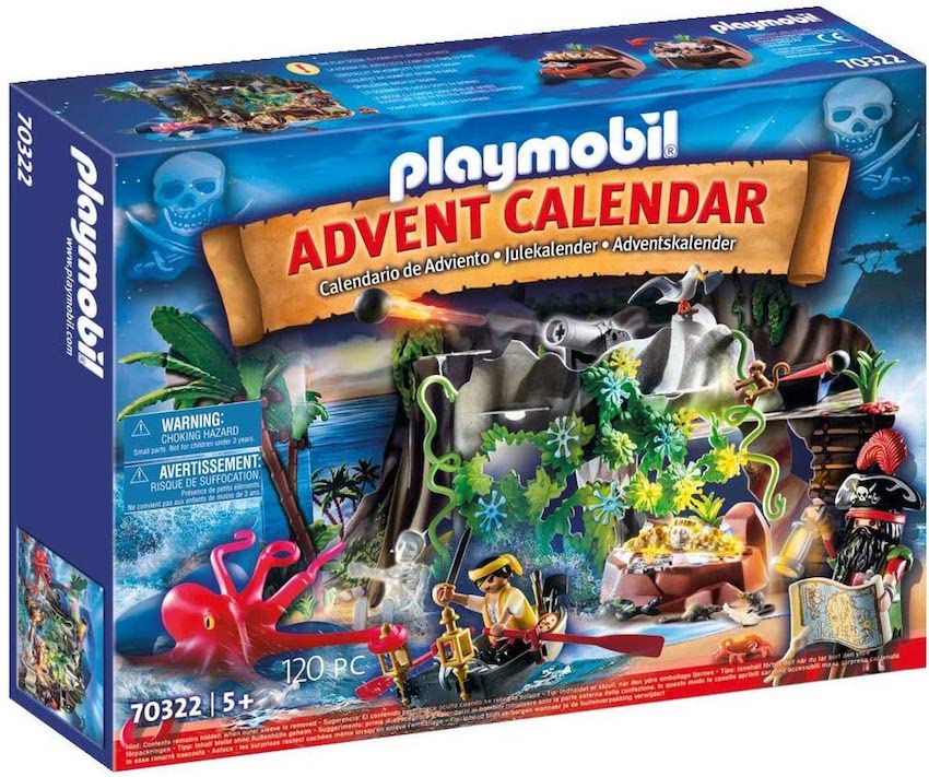 Calendrier de l’Avent Playmobil Pirates à 9,99 € sur Amazon