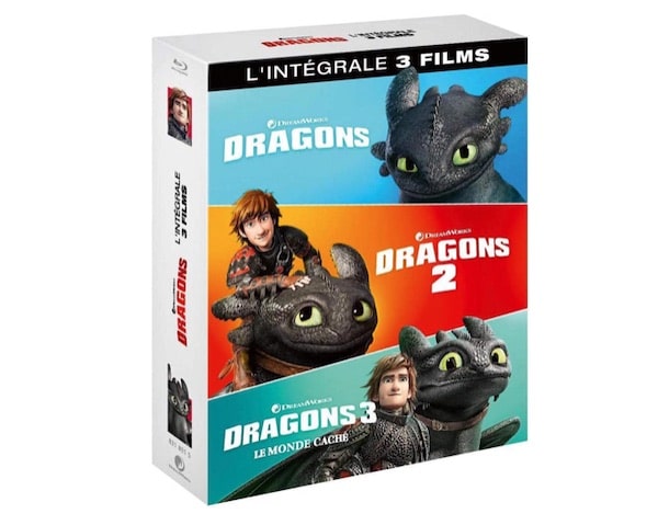 Coffret blu-ray Dragons l’Intégrale à 10 € sur Amazon