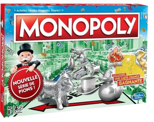 Jeu Monopoly Classique version française collector 85 ans à 13,99 € sur Cdiscount