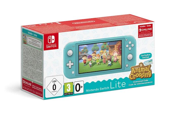 Nintendo Switch Lite Animal Crossing New Horizons à 210,90 € chez Leclerc