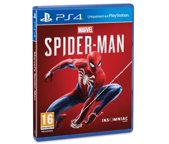Marvel’s Spider-Man sur PS4 à 14,99 € sur Boulanger