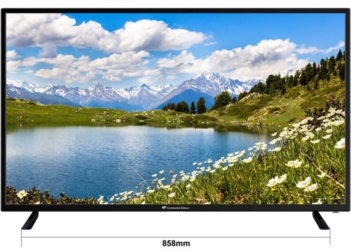 TV LED 109 cm 4K Continental Edison à 199,99 € sur Cdiscount