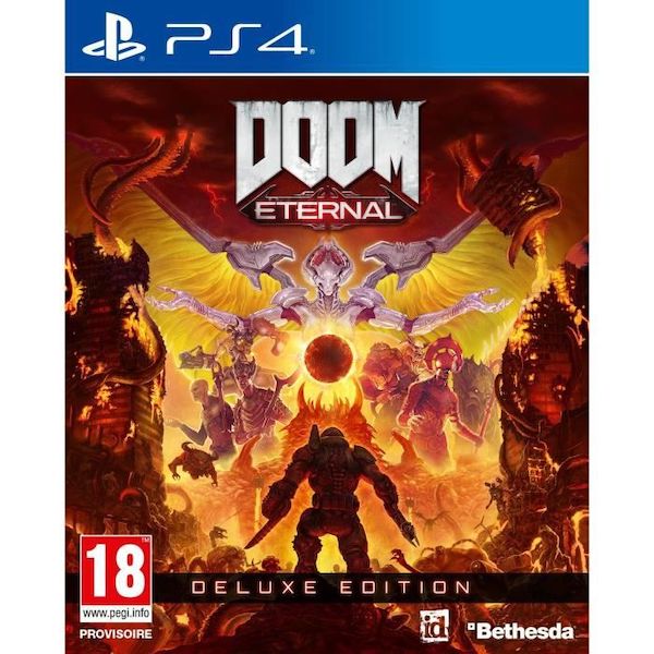 Doom Eternal sur PS4 à 9,99 € via remise fidélité chez Auchan