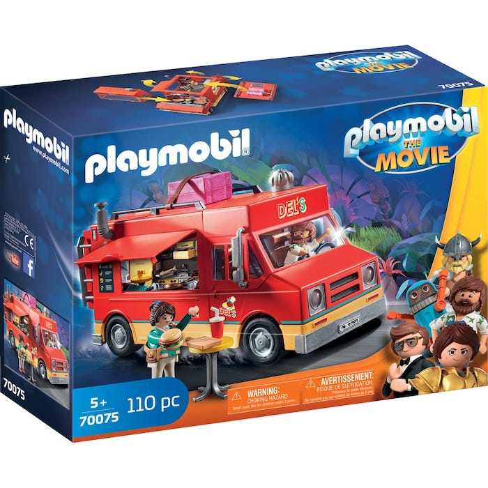 Food Truck de Del de Playmobil The Movie à 16,77 € via remise fidélité sur Auchan
