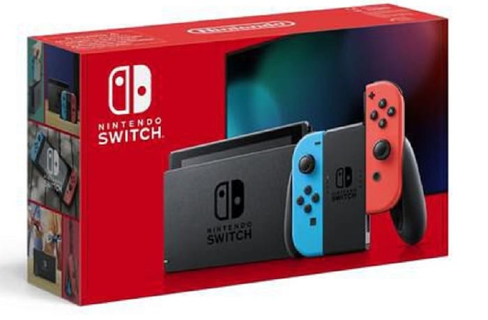 Console Nintendo Switch 2019 à 279,95 € via remise fidélité chez Carrefour