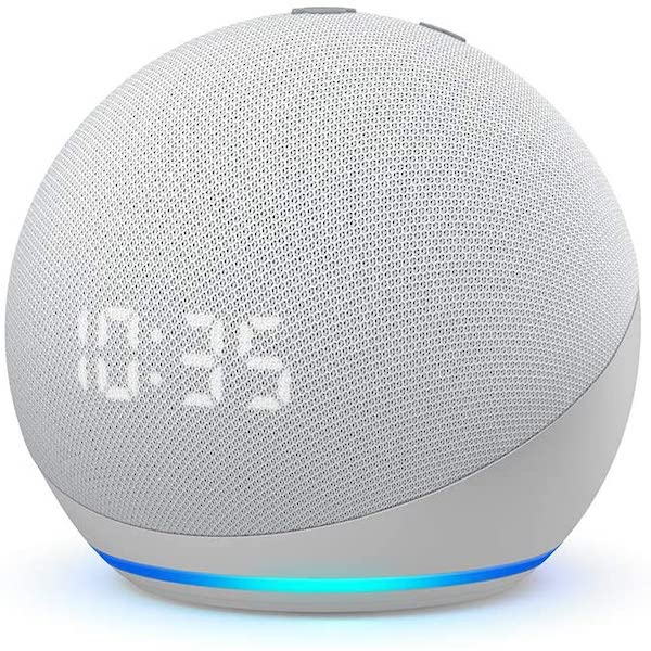 Echo Dot 4e génération avec horloge à 39,99 € sur Amazon