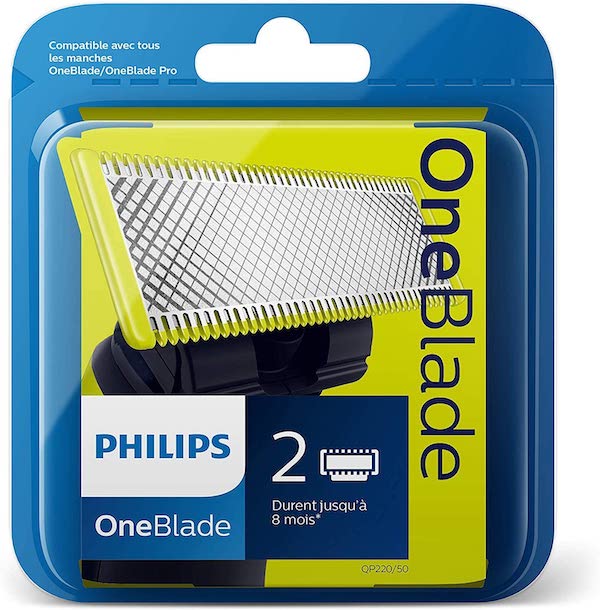 2 lames de remplacement Philips OneBlade à 14,99 € sur Amazon