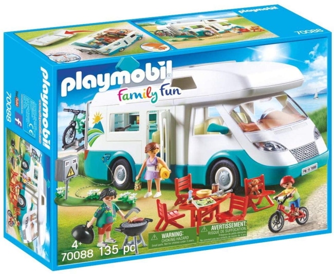 La boîte 70088 Famille et Camping-Car Playmobil à 35,99 € via un coupon sur Amazon