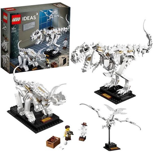 LEGO Ideas 21320 Les fossiles de dinosaures à 49,99 € sur Cdiscount