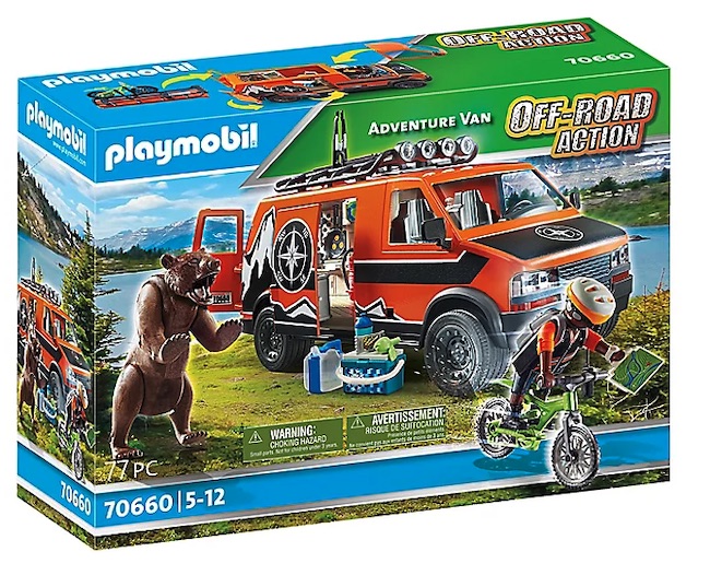 Coffret Playmobil explorateur et van à 25,11 € chez Leclerc