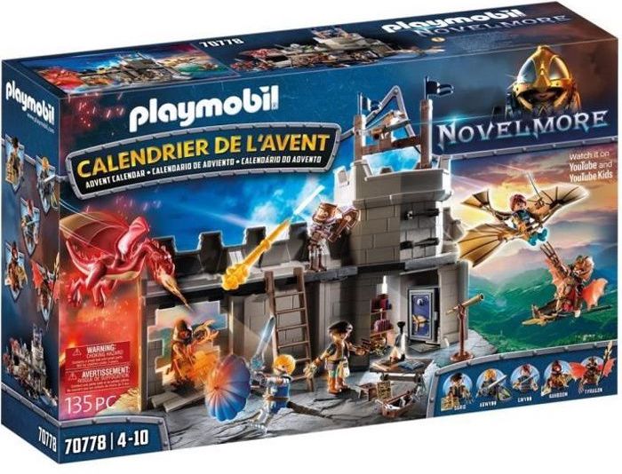 Calendrier de l’Avent Playmobil Novelmore à 19,99 € sur Cdiscount