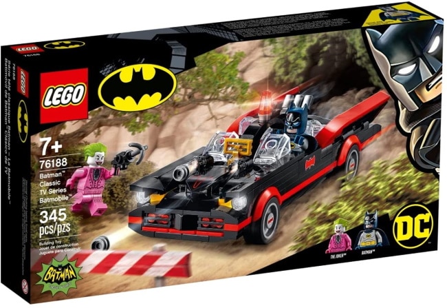 La Batmobile de Batman LEGO 76188 à 24,43 € via la remise fidélité Carrefour
