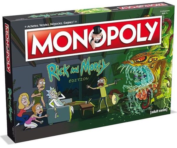 Jeu Monopoly Rick et Morty à 14,99 € sur Cdiscount