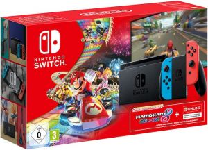 Pack Nintendo Switch + Mario Kart 8 Deluxe à 267,25 € sur Amazon