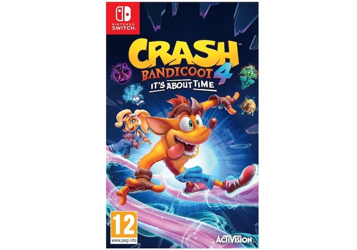 Crash Bandicoot 4 It’s About Time sur Nintendo Switch à 29,99 € sur Auchan
