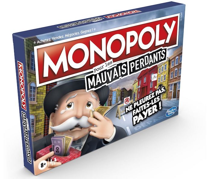 Jeu Monopoly Mauvais Perdants à 5,97 € sur Auchan via remise fidélité