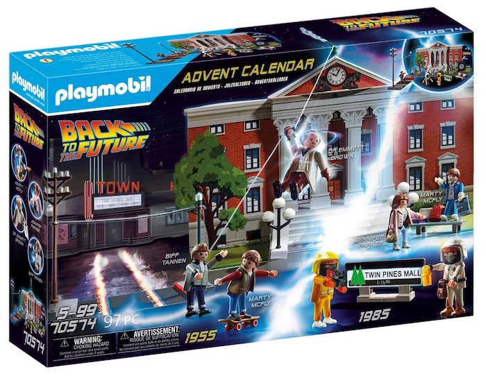Calendrier de l’Avent Playmobil Retour vers le Futur à 10,50 € via remise fidélité