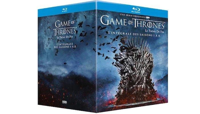 Coffret Blu-Ray intégrale de Game of Thrones à 44,90 € chez Leclerc