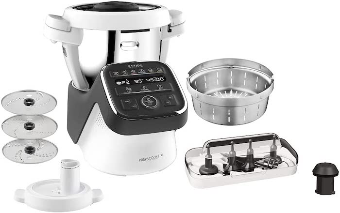 Robot de cuisine XL Krups Prep & Cook HP50A8 et accessoires à 477,81 € sur Amazon